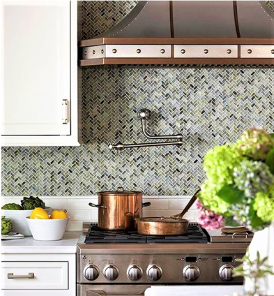 mosaico in cucina